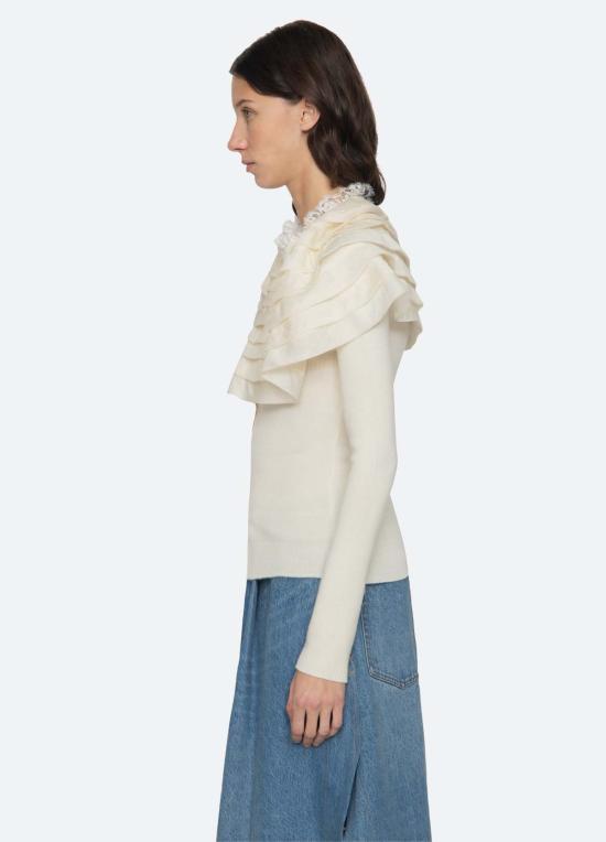  씨뉴욕 가디건 씨 니 완다 카디건 크림 - SEA NY