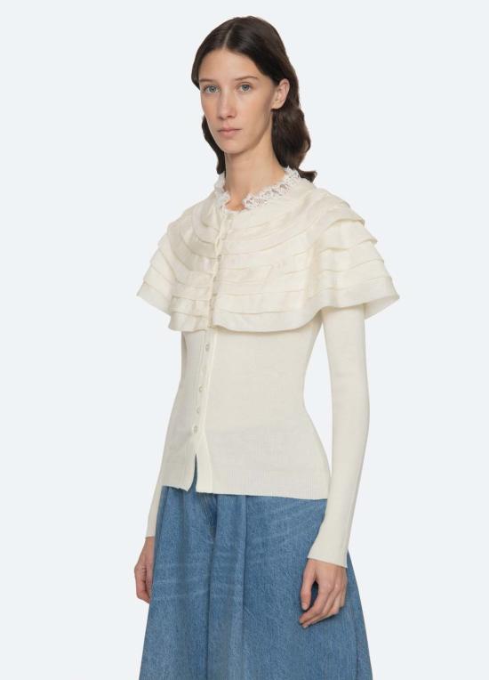  씨뉴욕 가디건 씨 니 완다 카디건 크림 - SEA NY