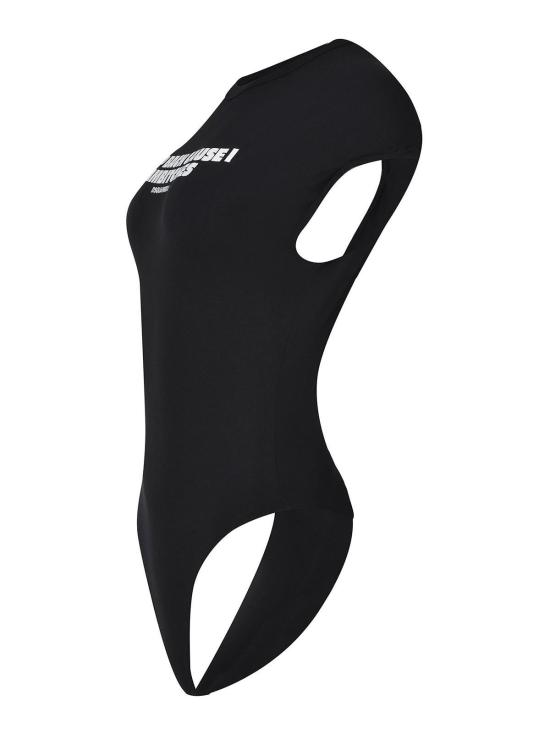 25FW 디스퀘어드2 바디수트 티셔츠 S72NA0118D20020900 Black - DSQUARED2