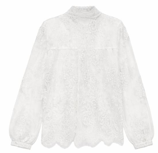 26SS 아니예 바이 블라우스 185282 02485 Blanc - ANIYE BY