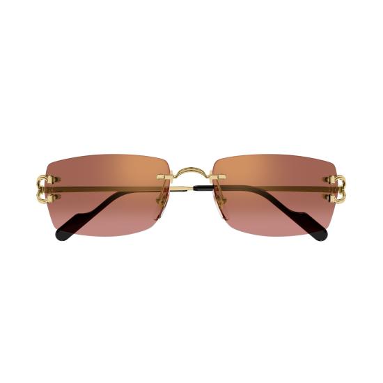 26SS 까르띠에 선글라스 CT0550S 005 GOLD GOLD RED - CARTIER