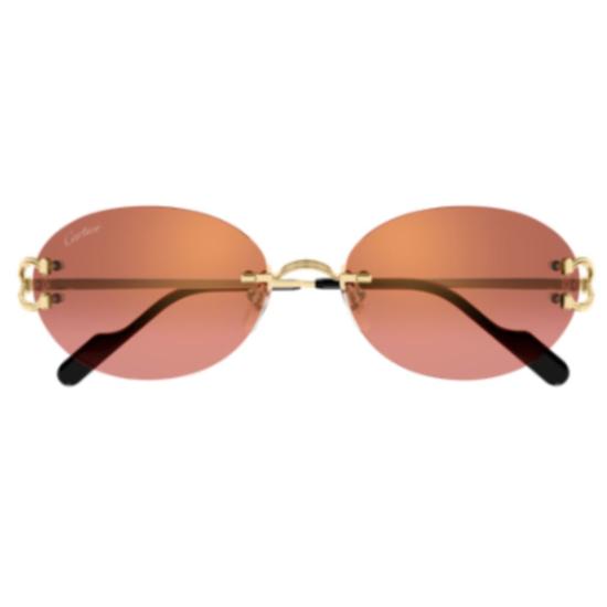 26SS 까르띠에 선글라스 CT0551S 005 GOLD GOLD RED