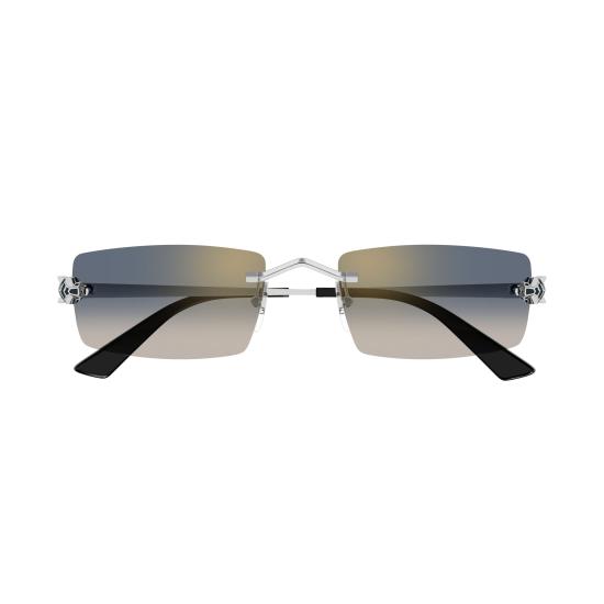 26SS 까르띠에 선글라스 CT0598S 002 SILVER SILVER GREY - CARTIER