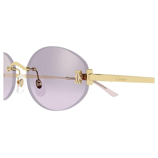 26SS 까르띠에 선글라스 CT0592S 003 GOLD GOLD PINK