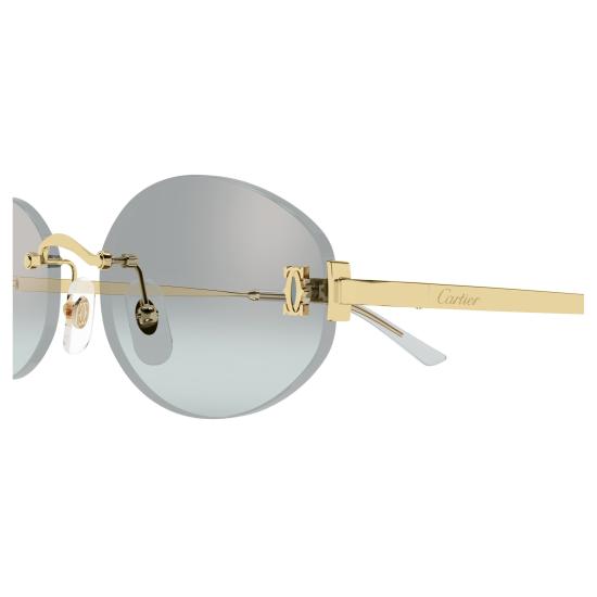 26SS 까르띠에 선글라스 CT0592S 004 GOLD GOLD GREEN - CARTIER