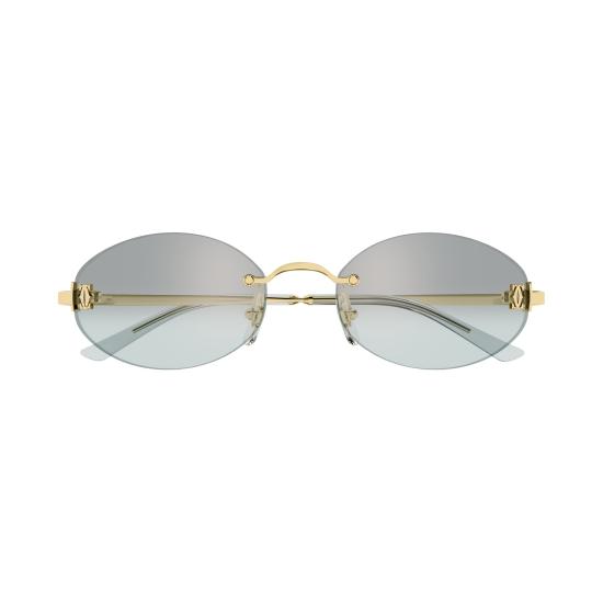 26SS 까르띠에 선글라스 CT0592S 004 GOLD GOLD GREEN