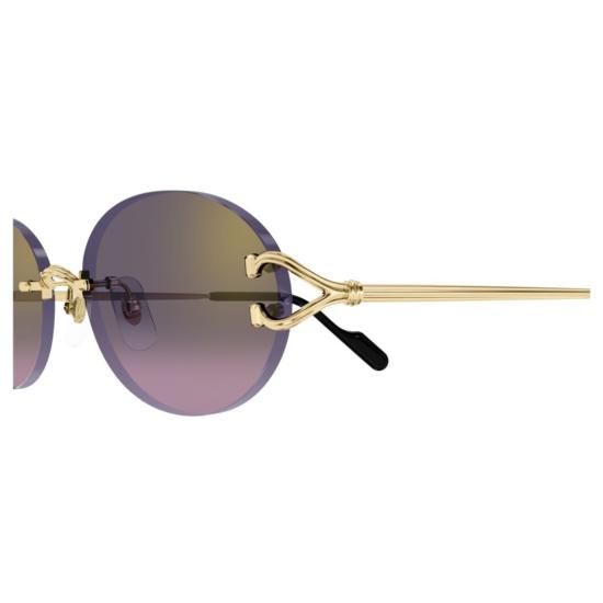 26SS 까르띠에 선글라스 CT0551S 004 GOLD GOLD GREY
