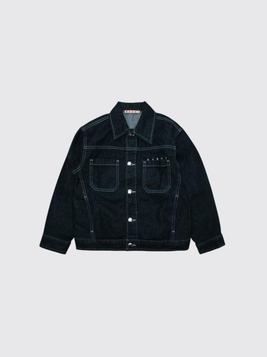 26SS [키즈] 마르니 캐주얼 자켓 M01616M00WHMJ178U 0M01 Blue