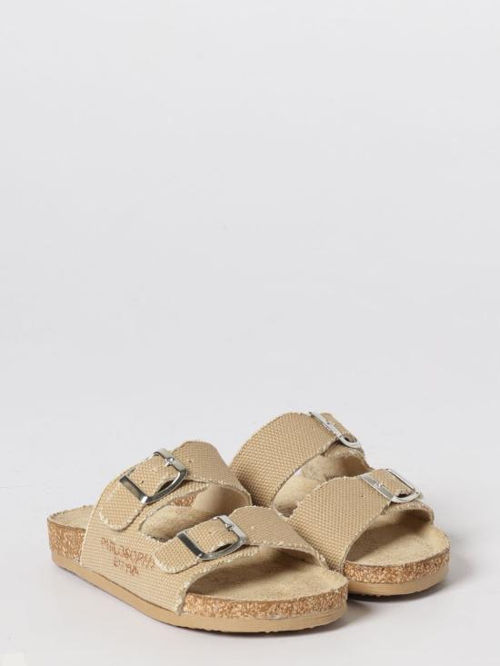 26SS [키즈] 필로소피 플립플랍 I8G0077717 0003 Beige - PHILOSOPHY