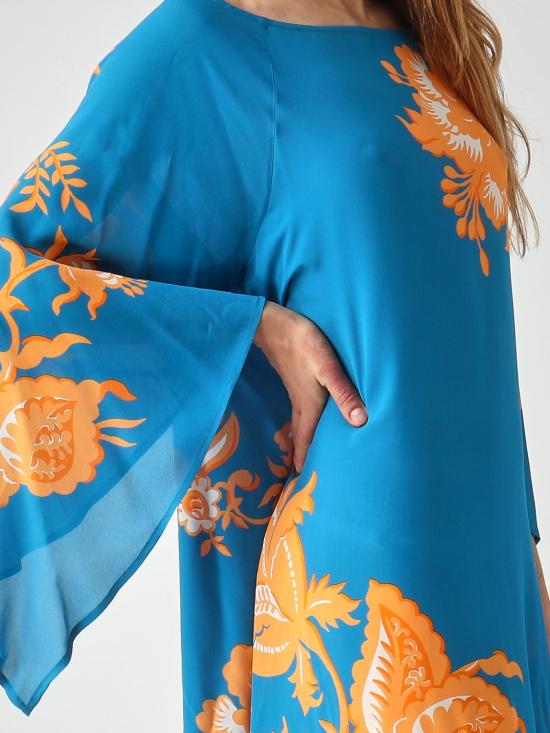 26SS 에트로 롱 원피스 WRPA0025AKF74 X0888 Turquoise - ETRO