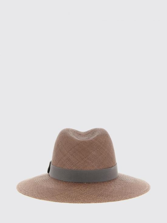 26SS 브루넬로 쿠치넬리 모자 MCAP90019 CUN68 Brown - BRUNELLO CUCINELLI