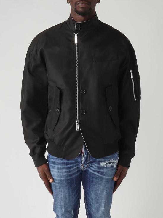 26SS 디스퀘어드2 봄버 자켓 S74BN1353D35344 900 Black