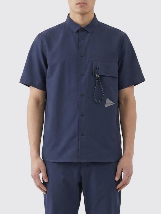 26SS 앤드원더 반팔 셔츠 5746143025 110 Blue