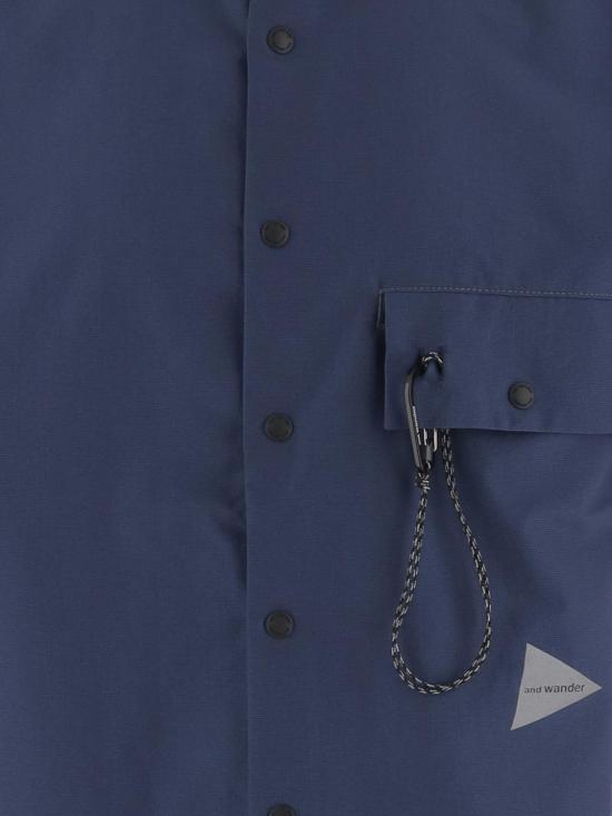 26SS 앤드원더 반팔 셔츠 5746143025 110 Blue - AND WANDER