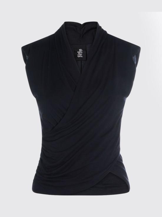 26SS 톰크롬 민소매 티셔츠 WTS60603 11 Black - THOM KROM