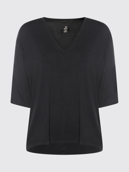 26SS 톰크롬 반팔 티셔츠 WTS62203 11 Black - THOM KROM