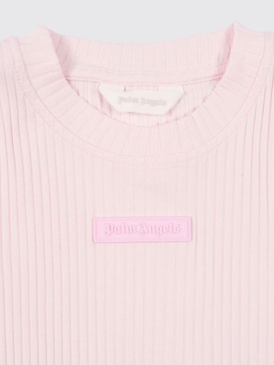 26SS [키즈] 팜앤젤스 티셔츠 PGAA017S26JER001 042 Pink - PALM ANGELS