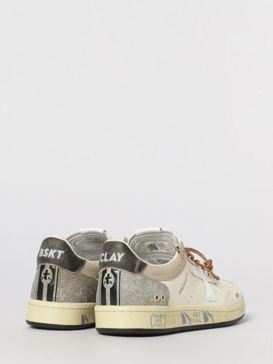 26SS 프리미아타 BSKT 바스켓 클레이 스니커즈 BSKTCLAY 8163 Grey - PREMIATA