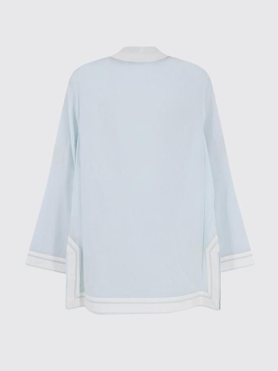 26SS 토리버치 숏 원피스 83308 412 Blue 1 - TORY BURCH