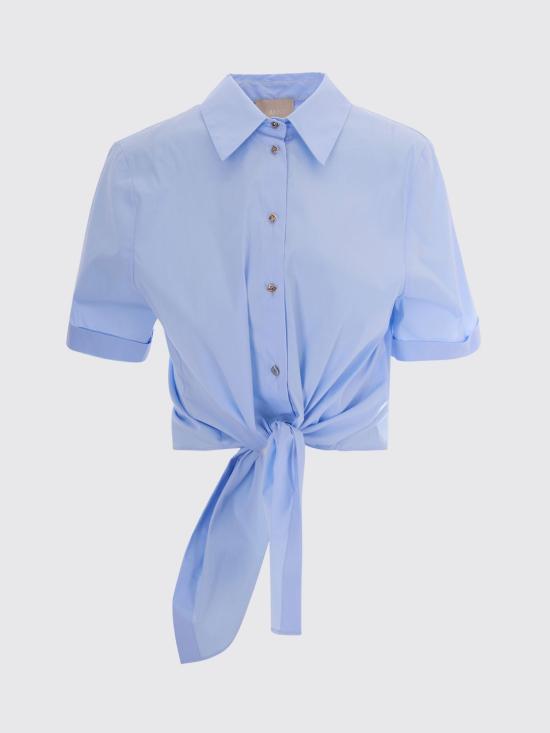 26SS 리우조 셔츠 CA6281T297A X0771 Gnawed Blue - LIU JO