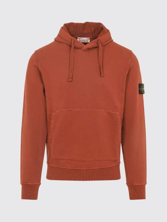 26SS 스톤 아일랜드 후드 티셔츠 6100062S0051 V0015 Red - STONE ISLAND