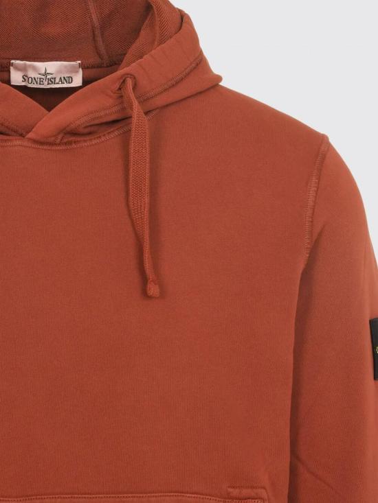 26SS 스톤 아일랜드 후드 티셔츠 6100062S0051 V0015 Red - STONE ISLAND