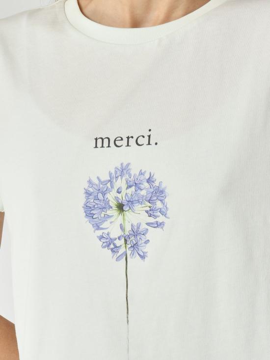 26SS 트윈셋 반팔 티셔츠 261TP2341 13162 Gnawed Blue - TWINSET