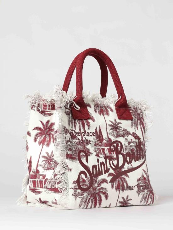 26SS 세인트바쓰 토트백 VANI001 09495L White 1 - MC2 SAINT BARTH