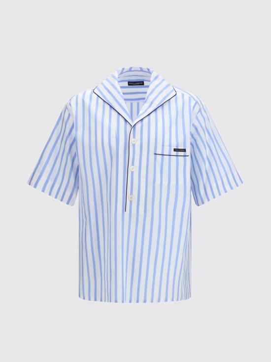 26SS 돌체앤가바나 스트라이프 포플린 셔츠 G5OL5TFR52W S8051 Striped - DOLCE & GABBANA