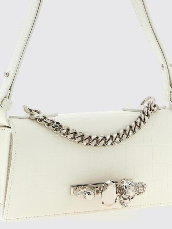 26SS 알렉산더 맥퀸 숄더백 8661381HBT2 9013 White - ALEXANDER MCQUEEN