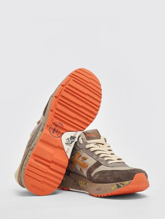 26SS 프리미아타 스니커즈 MICK 7866 Brown - PREMIATA