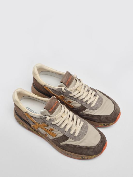 26SS 프리미아타 스니커즈 MICK 7866 Brown - PREMIATA