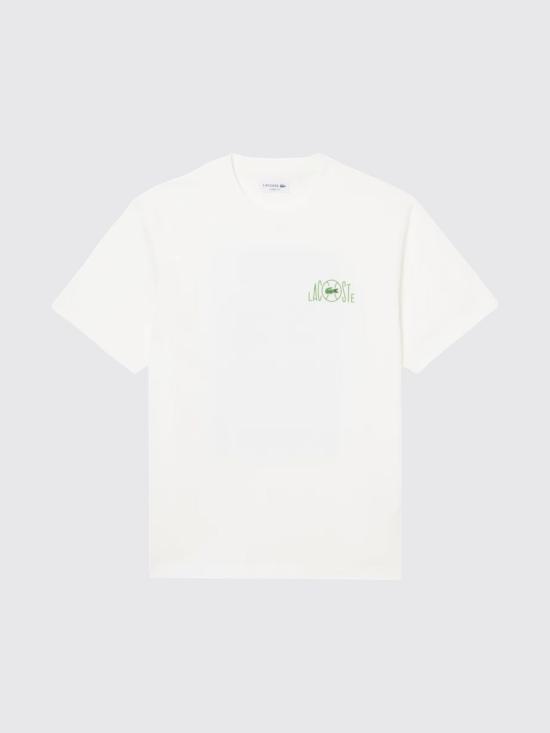26SS 라코스테 반팔 티셔츠 TH2197 70V White - LACOSTE