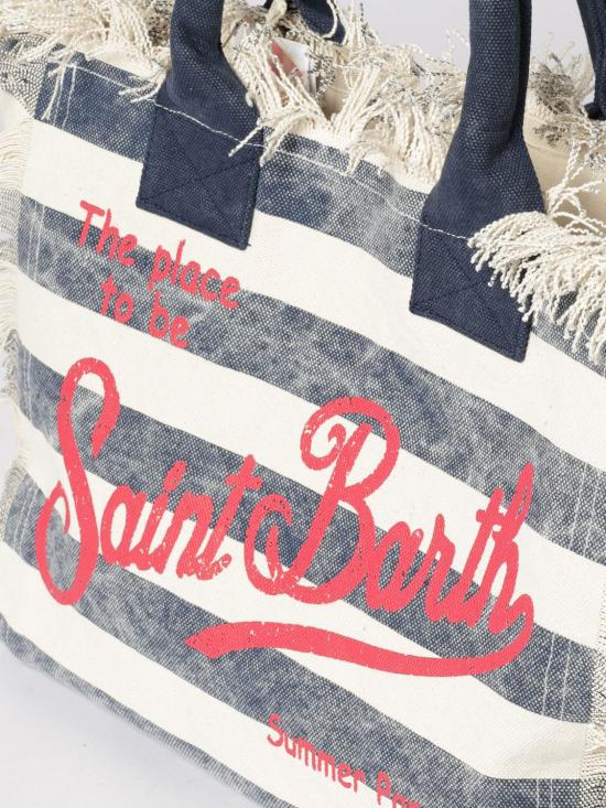 26SS 세인트바쓰 토트백 VANI001 08251L Blue 1 - MC2 SAINT BARTH