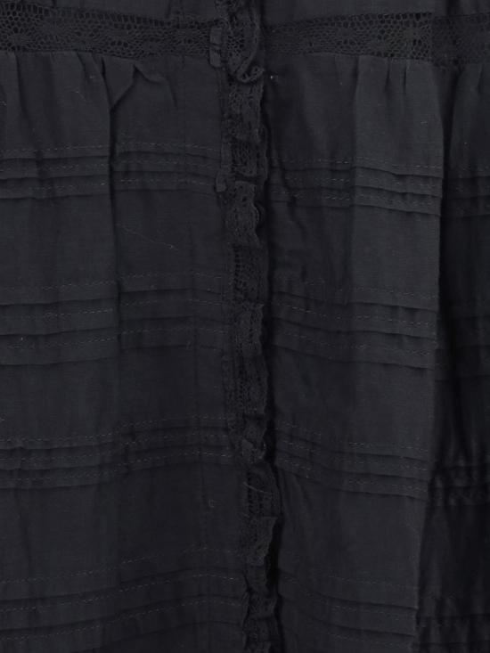 26SS 이자벨마랑에뚜왈 롱 원피스 RO0951FAD1J05E 01BK Black - ISABEL MARANT ETOILE