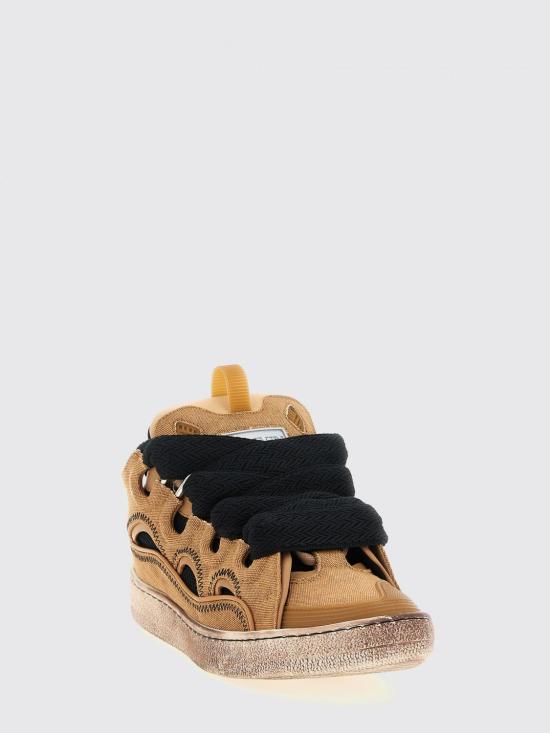 26SS 랑방 스니커즈 FUSKDK12CANVP26 66S3 Brown - LANVIN