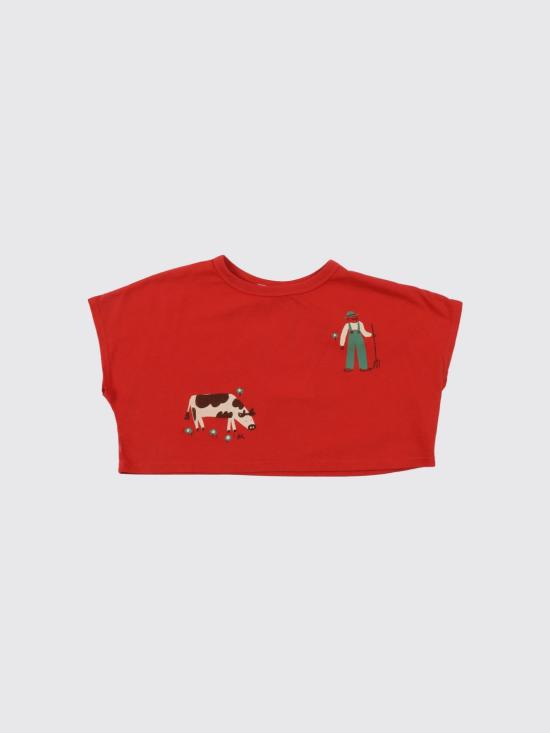 26SS [키즈] 보보쇼즈 티셔츠 B126AC024 611 Red