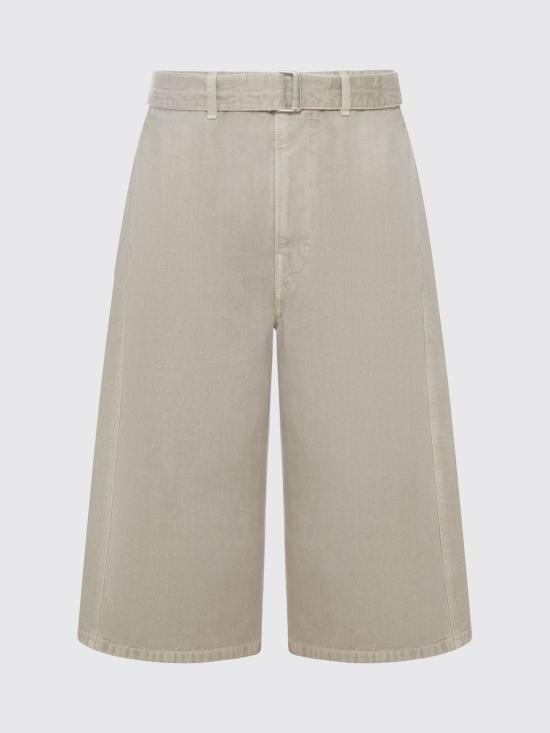 26SS 르메르 코튼 데님 버뮤다 쇼츠 PA1300LD1054 BK201 Grey - LEMAIRE