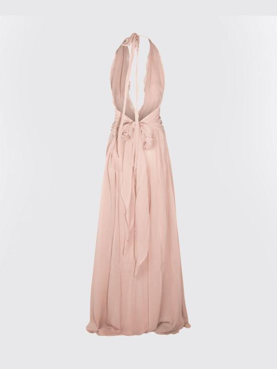26SS 블루마린 롱 원피스 44A491A N0144 Pink - BLUMARINE