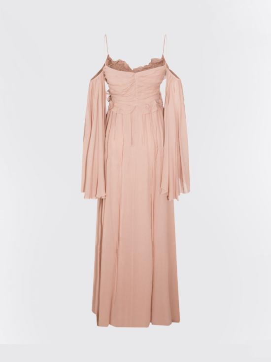 26SS 블루마린 롱 원피스 P644A457A N0144 Pink - BLUMARINE