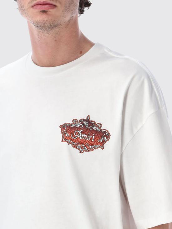 26SS 아미리 반팔 티셔츠 AMTOJR1059 127 Ivory - AMIRI