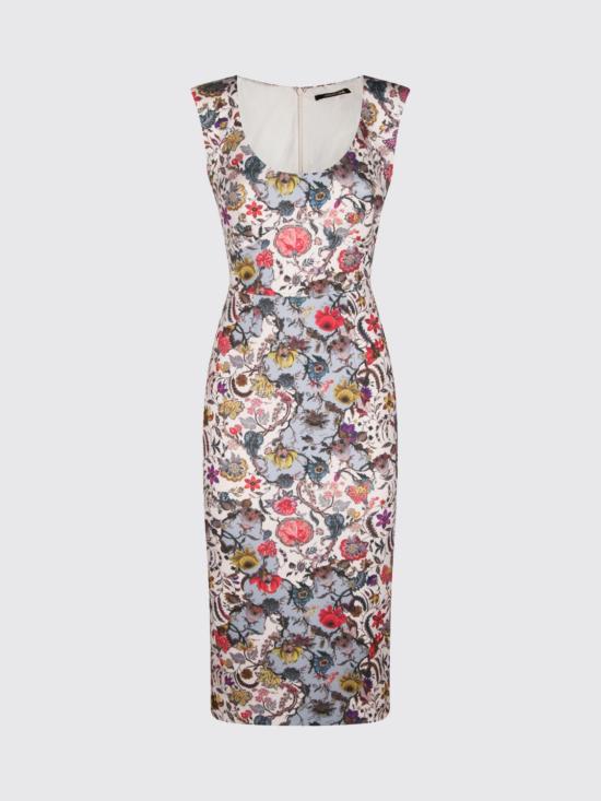 26SS 로베르토 카발리 미디 원피스 WQT151NBR290 0551 Beige - ROBERTO CAVALLI