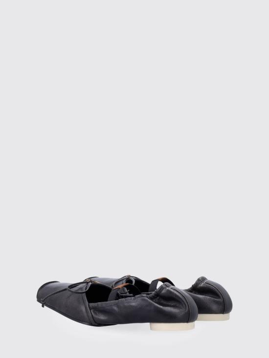 26SS MM6 메종마르지엘라 플랫 슈즈 S66WZ0037P7706 HB495 Black - MM6 MAISON MARGIELA