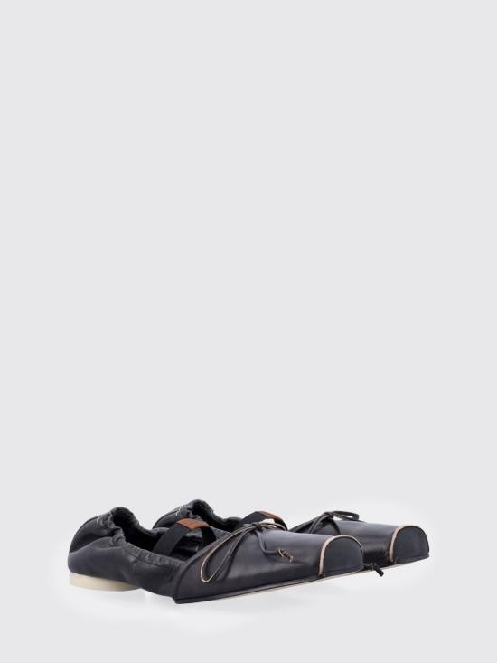 26SS MM6 메종마르지엘라 플랫 슈즈 S66WZ0037P7706 HB495 Black - MM6 MAISON MARGIELA