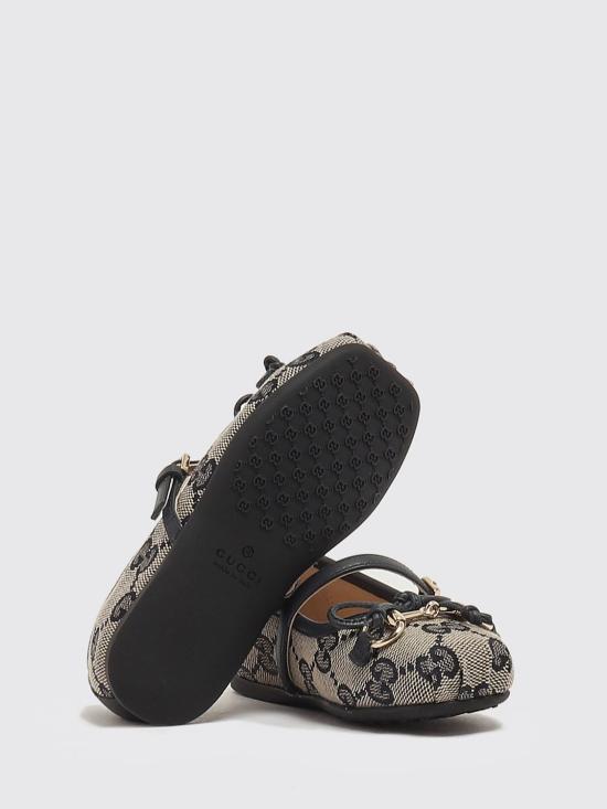 26SS [키즈] 구찌 플랫 슈즈 856589HWK20 4041 Blue - GUCCI