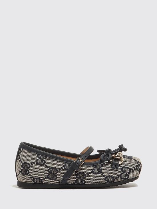 26SS [키즈] 구찌 플랫 슈즈 856589HWK20 4041 Blue