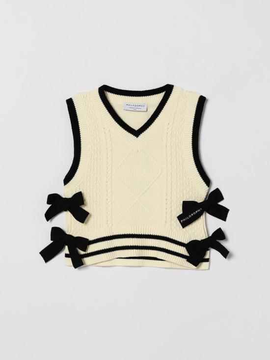 26SS [키즈] 필로소피 베스트 I9G3067034 0150 Yellow Cream