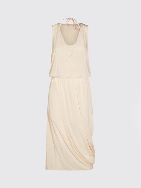 26SS 르메르 롱 원피스 DR1146LJ1050 YE507 White - LEMAIRE