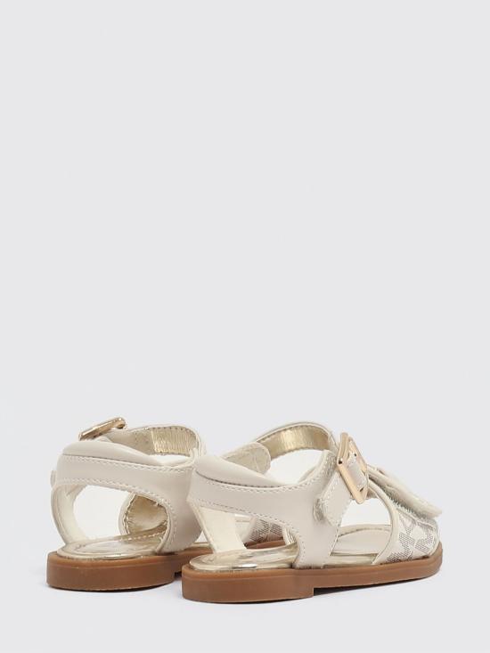 26SS [키즈] 마이클 코어스 슈즈 MK03828 56 Cream - MICHAEL KORS