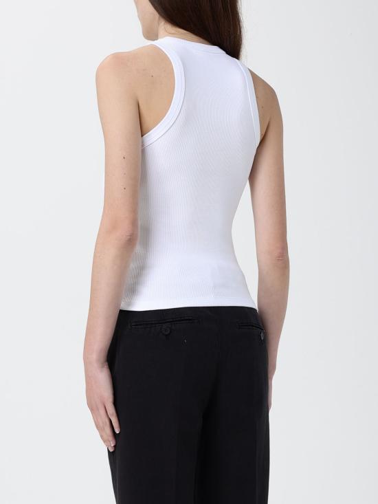 26SS 돈답 민소매 티셔츠 DS071JS0314DXXX 000 White - DONDUP